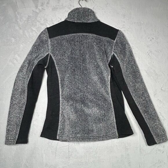 Kuhl Jacket Women’s Small Born In The Mountains Fleece Gray Zip Front Hiking - Picture 3 of 10